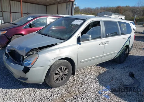 2012 Kia Sedona Lx из США, поврежденный, VIN KNDMG4C76C6499725